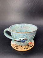 SMALL whale shark coffee cup 6