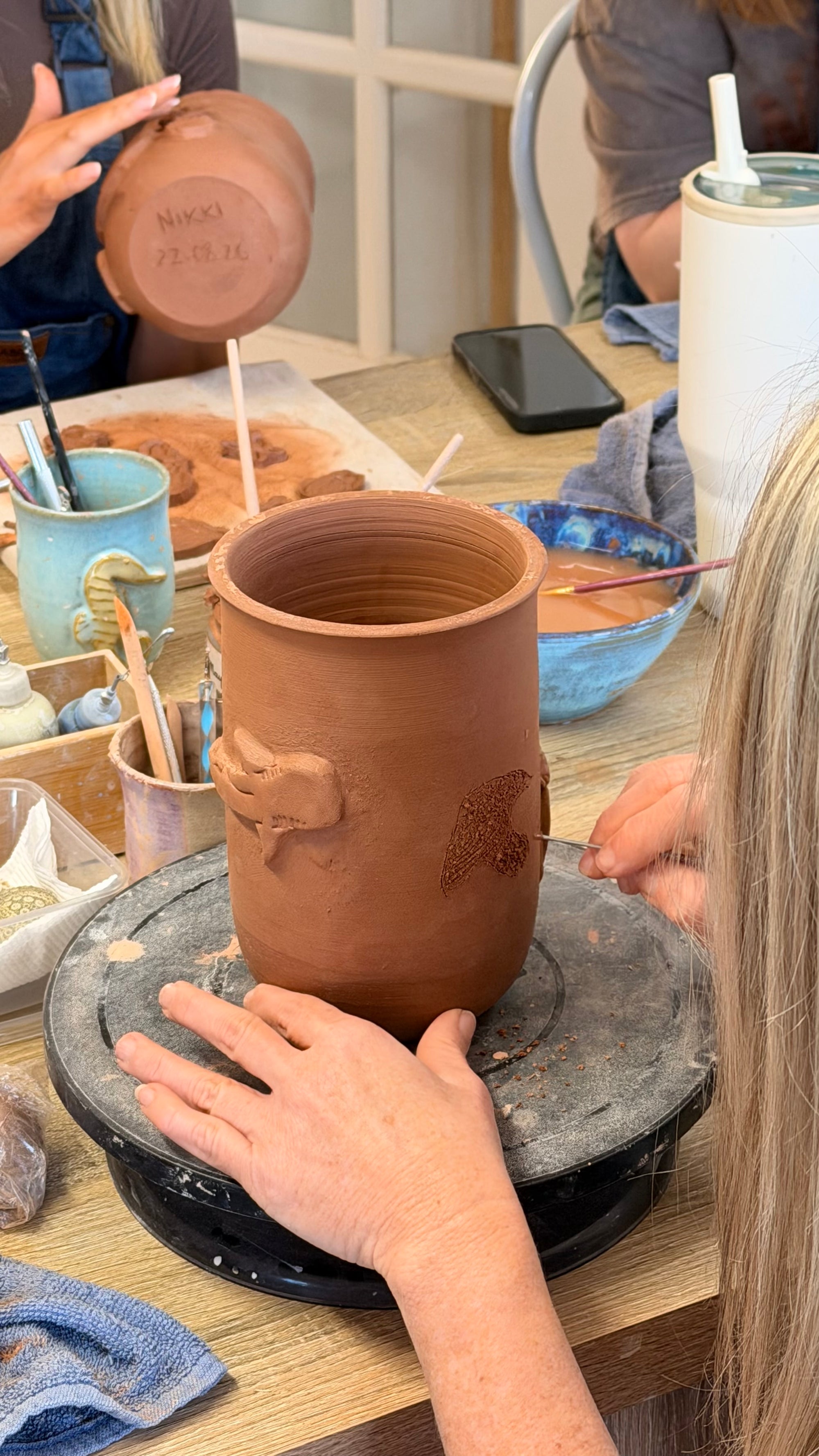 Decorate A Vase Workshop Temp