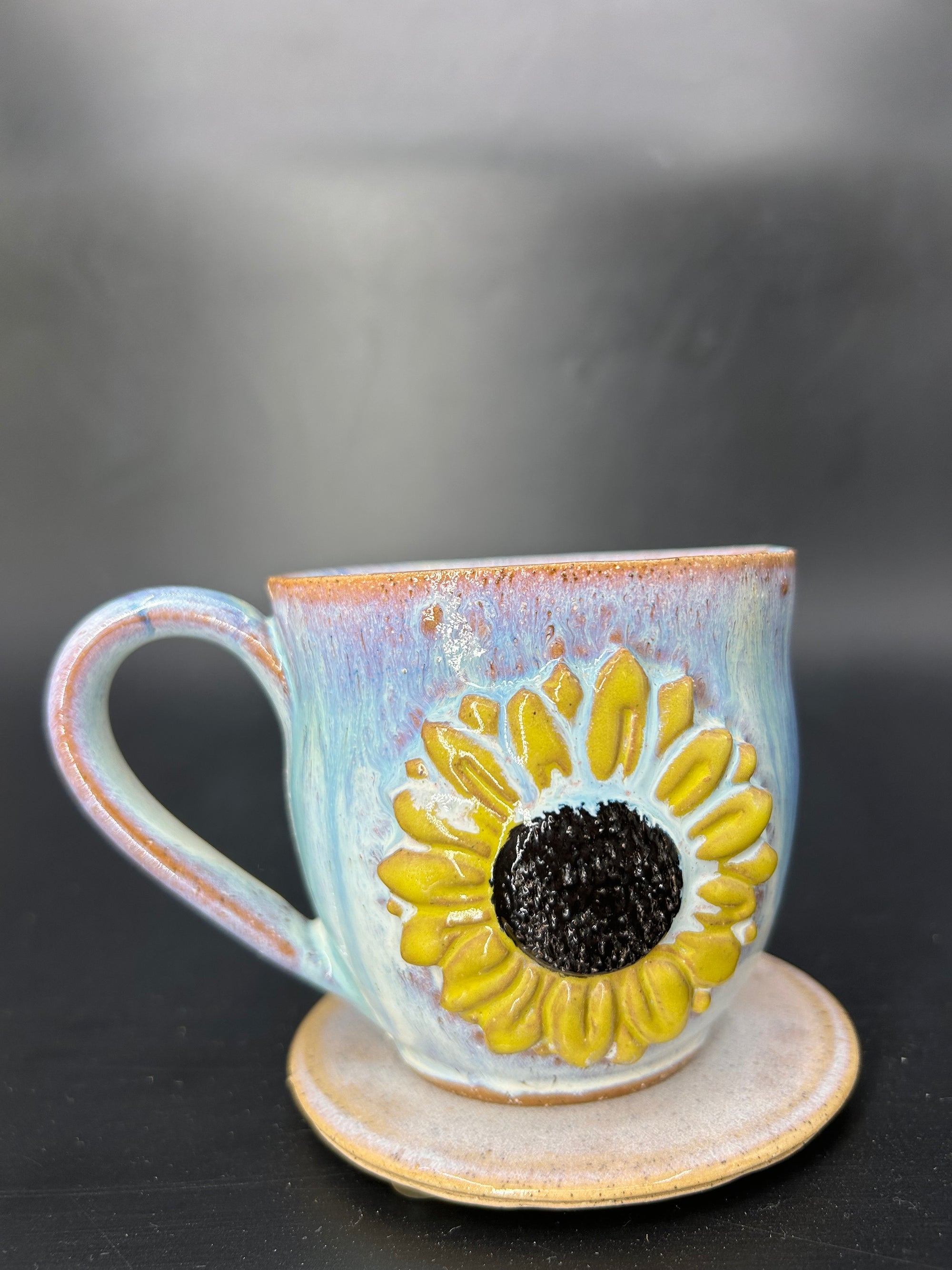 IMPERFECT MEDIUM sunflower mug