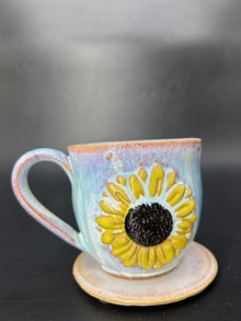 IMPERFECT MEDIUM sunflower mug