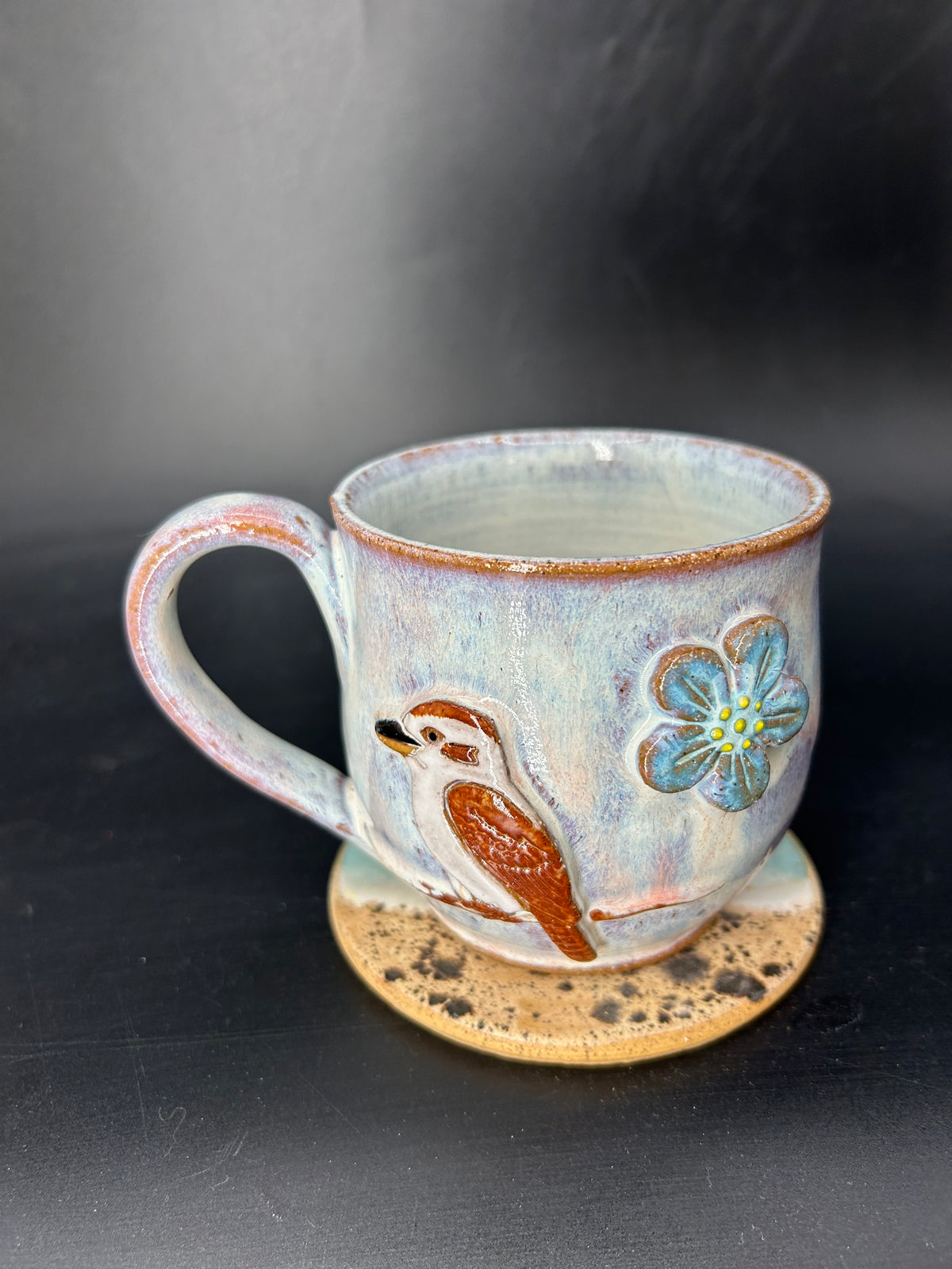 MEDIUM Australian kookaburra mug 12