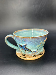 SMALL whale shark coffee cup