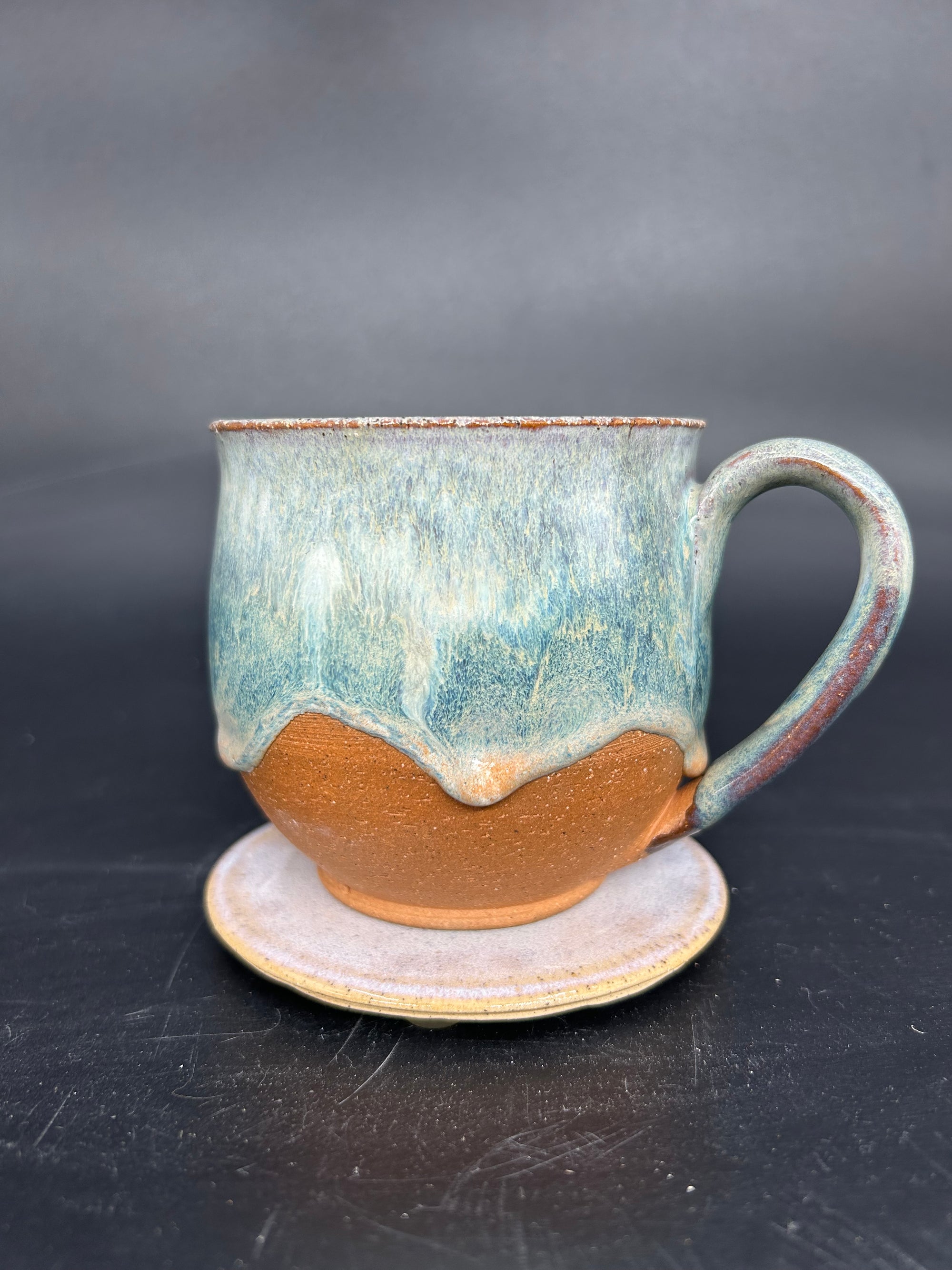 MEDIUM Galaxy dripping mug 18