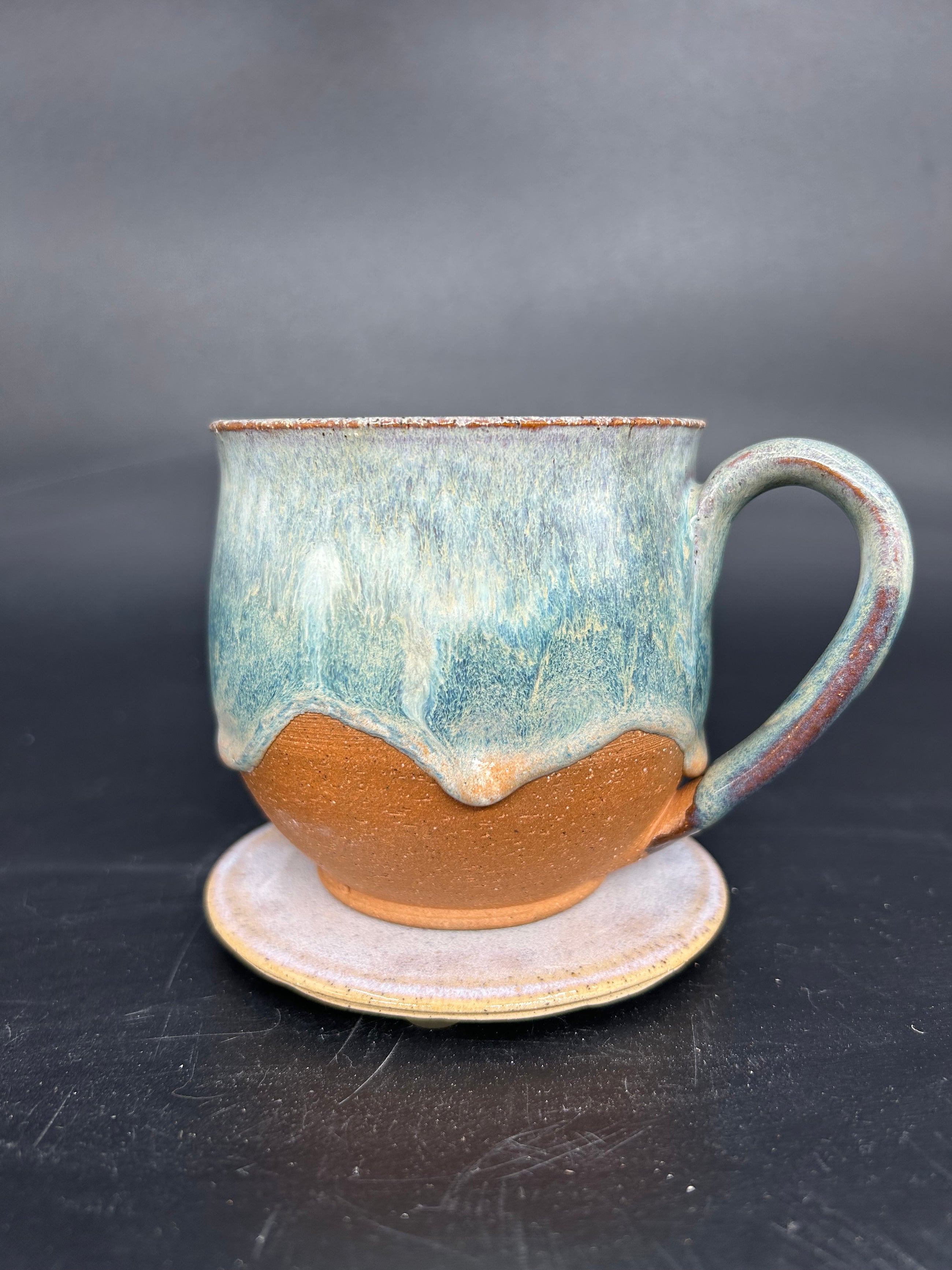 MEDIUM Galaxy dripping mug 18