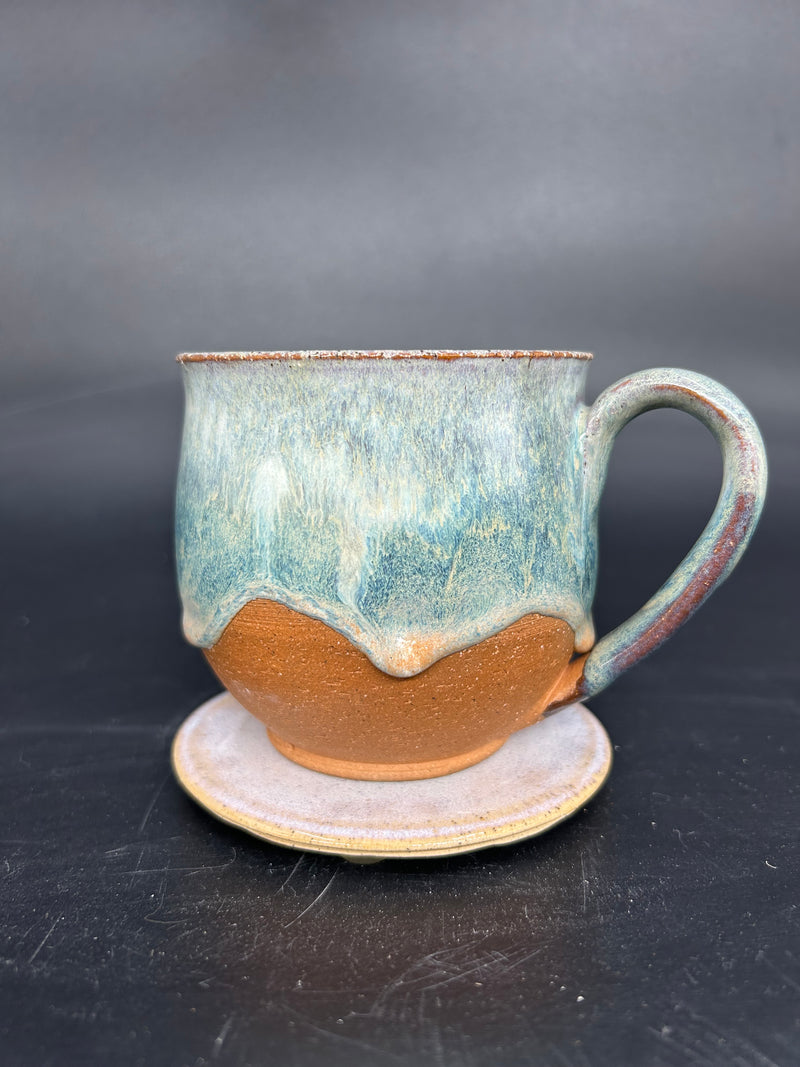 MEDIUM Galaxy dripping mug 18