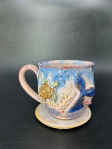 MEDIUM turtle / mermaid tail mug 2