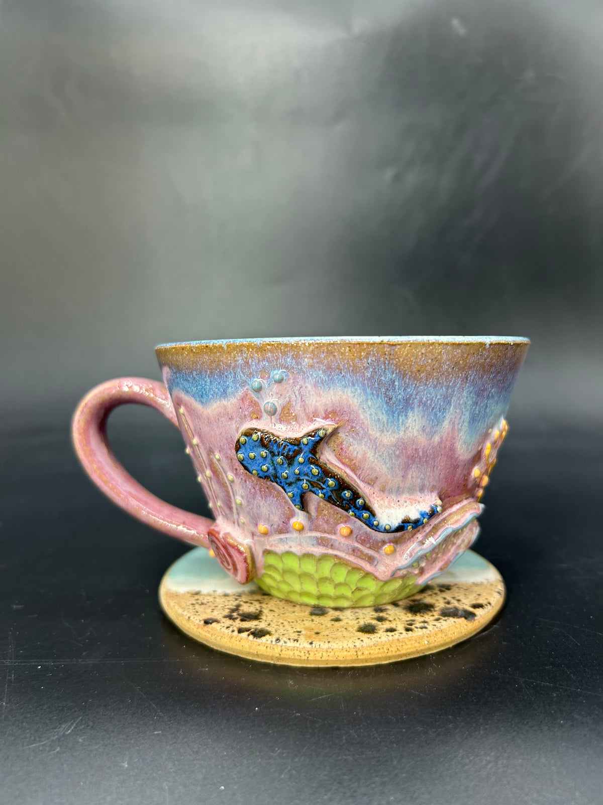SMALL whale shark coffee cup