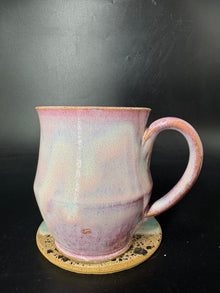 MEDIUM - Pink Bee / Flower Mug