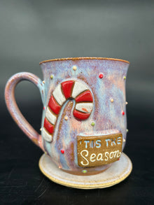 MEDIUM candy cane mug 6 - TIS THE SEASON
