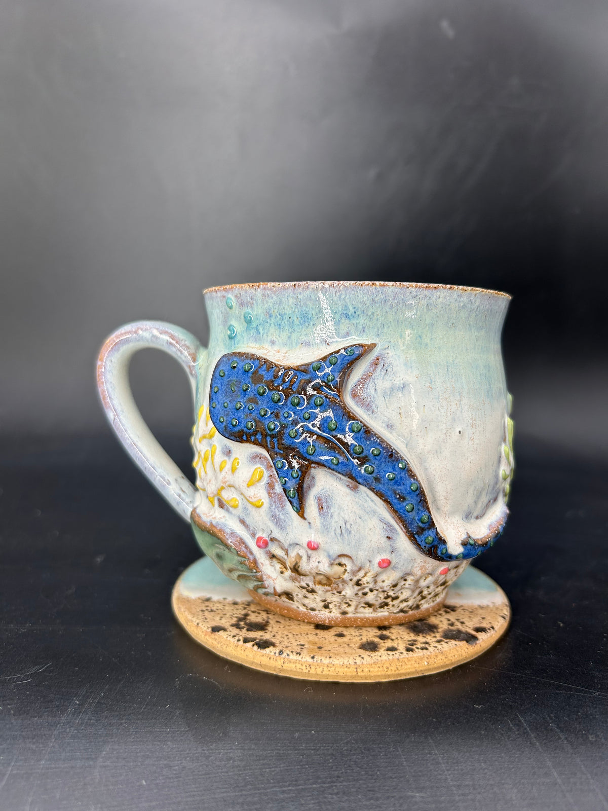 MEDIUM whale shark mug 2