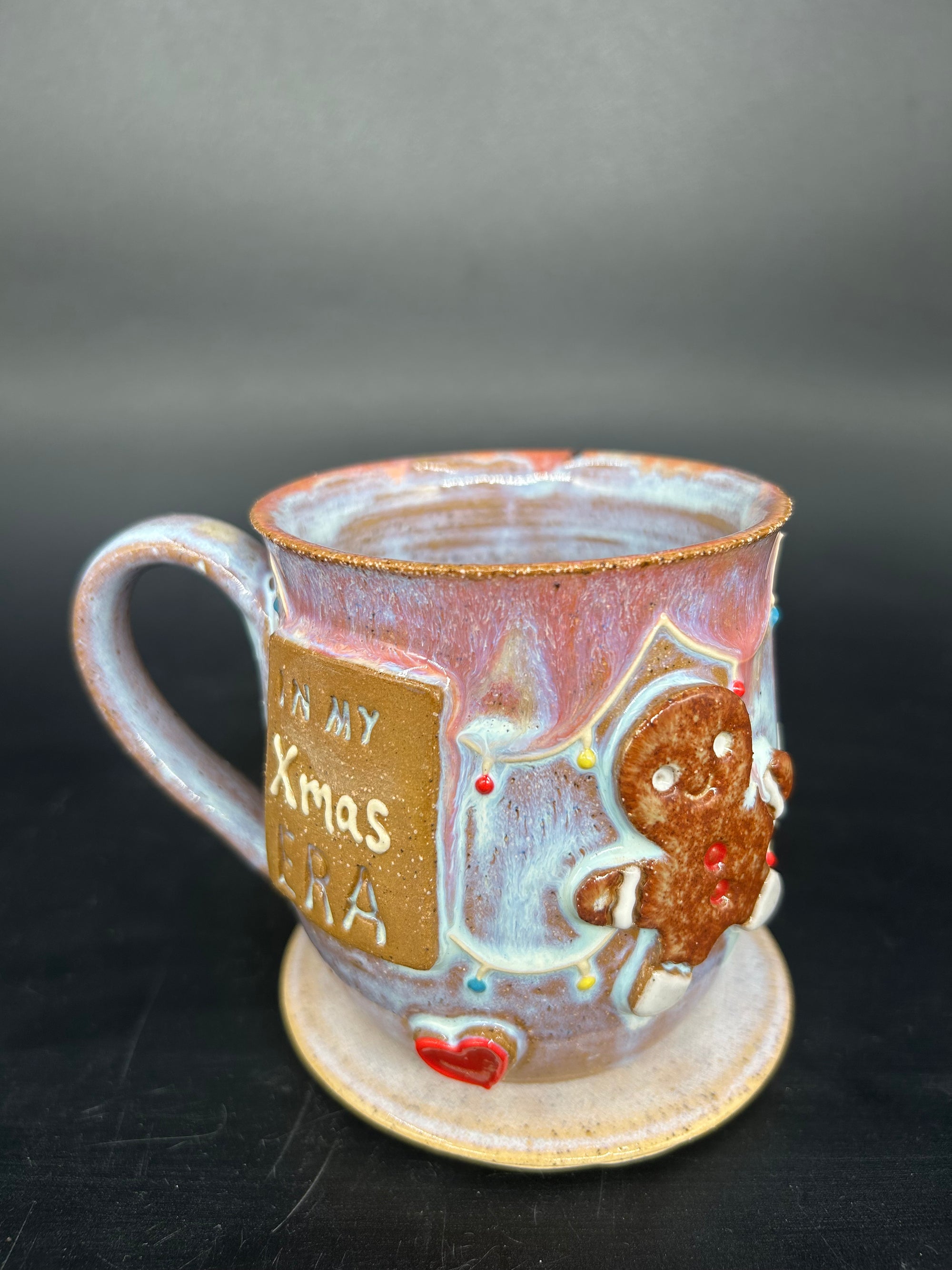 MEDIUM quirky Christmas mug 8