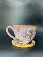 SMALL seahorse coffee cup