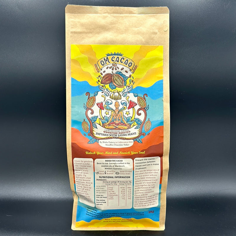 Cacao With Lions Mane Mushroom 1kg