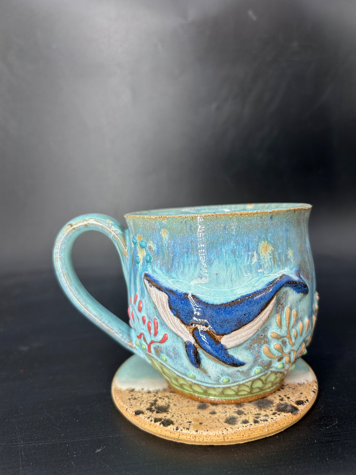MEDIUM whale mug 11