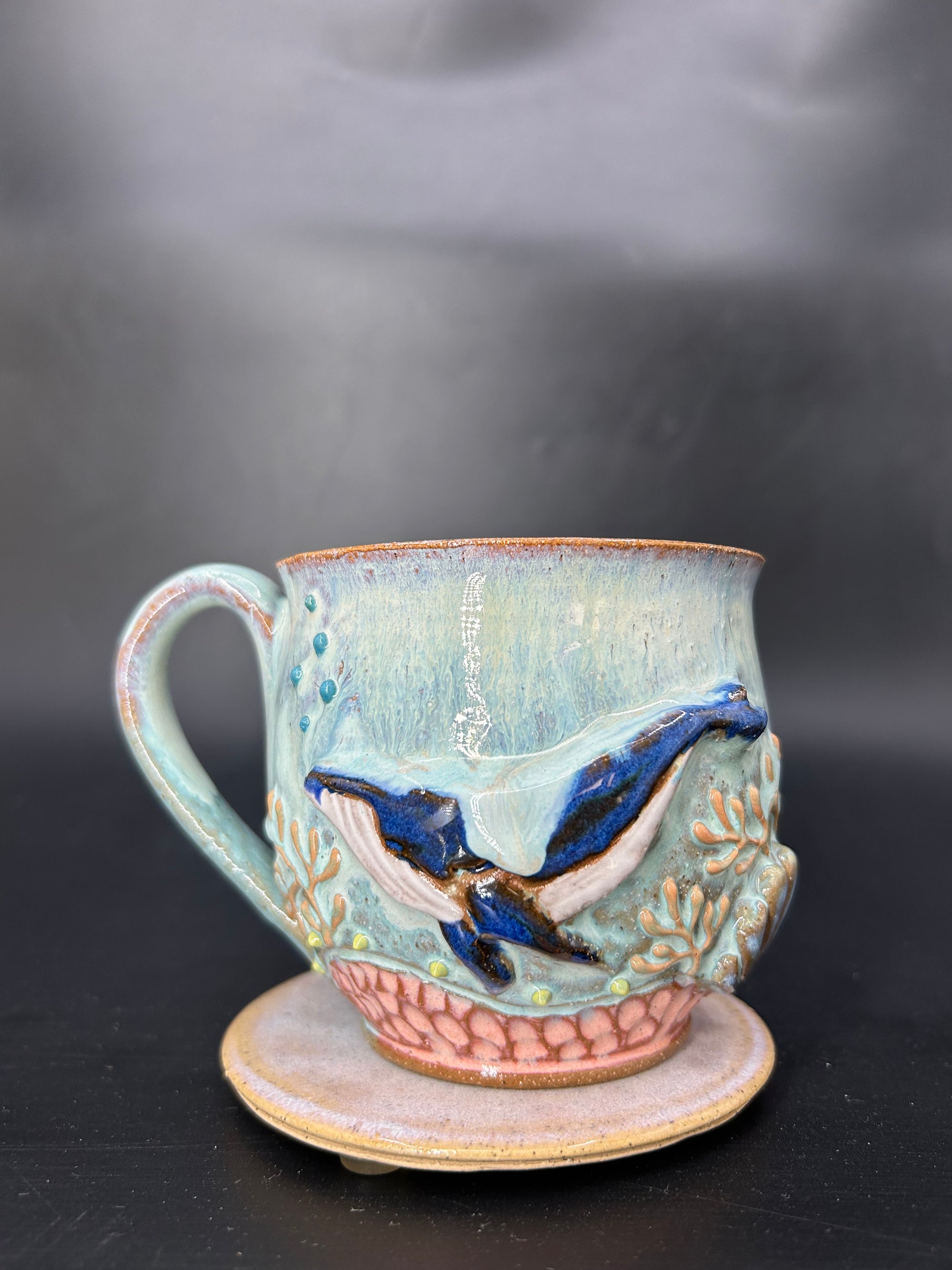 MEDIUM whale mug 6