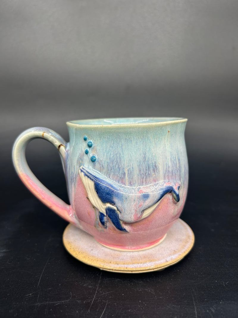 MEDIUM whale mug 18