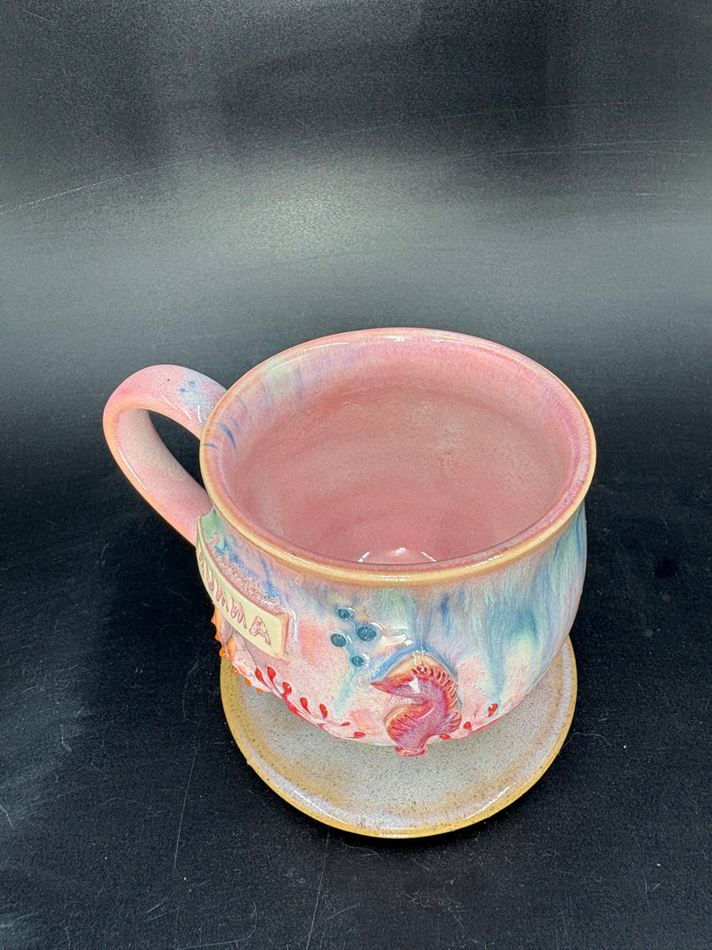 MEDIUM seahorse mug - MUMMA