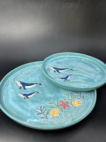 PLATE SET - Whale Coral plates
