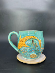MEDIUM leopard shark mug 3