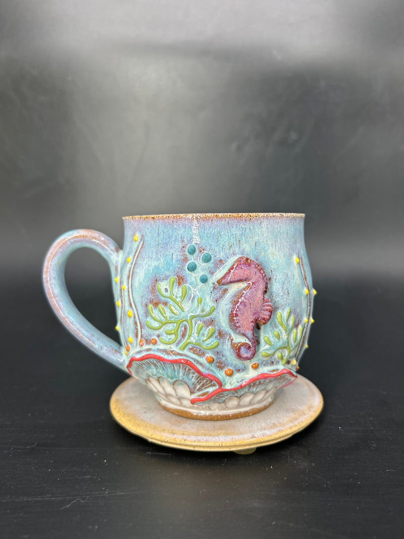 MEDIUM seahorse mug 3