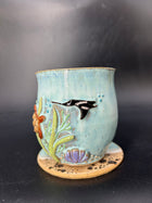 MEDIUM turtle / manta mug 4