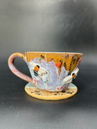SMALL bee coffee cup 5