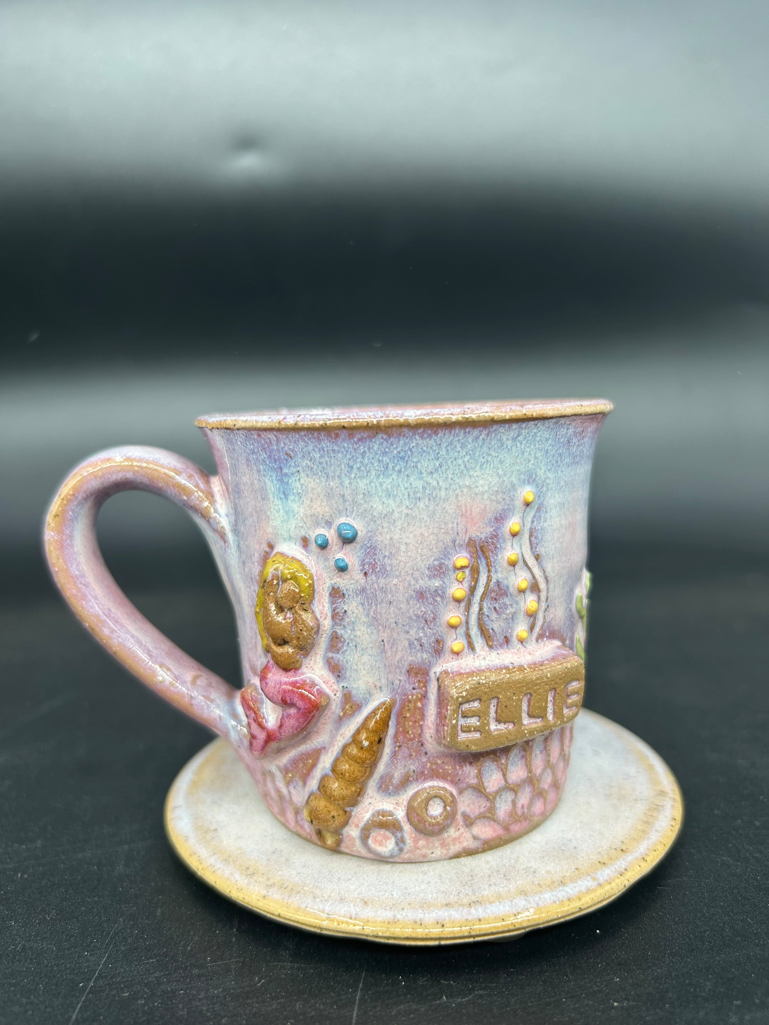 PRE ORDER KIDS - STAMPED Ocean Coral Mug