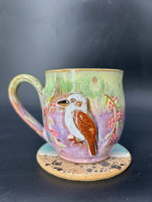 MEDIUM Australia kookaburra mug 8
