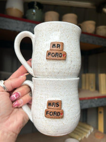 PRE ORDER - PRE ORDER Personalised White Mug