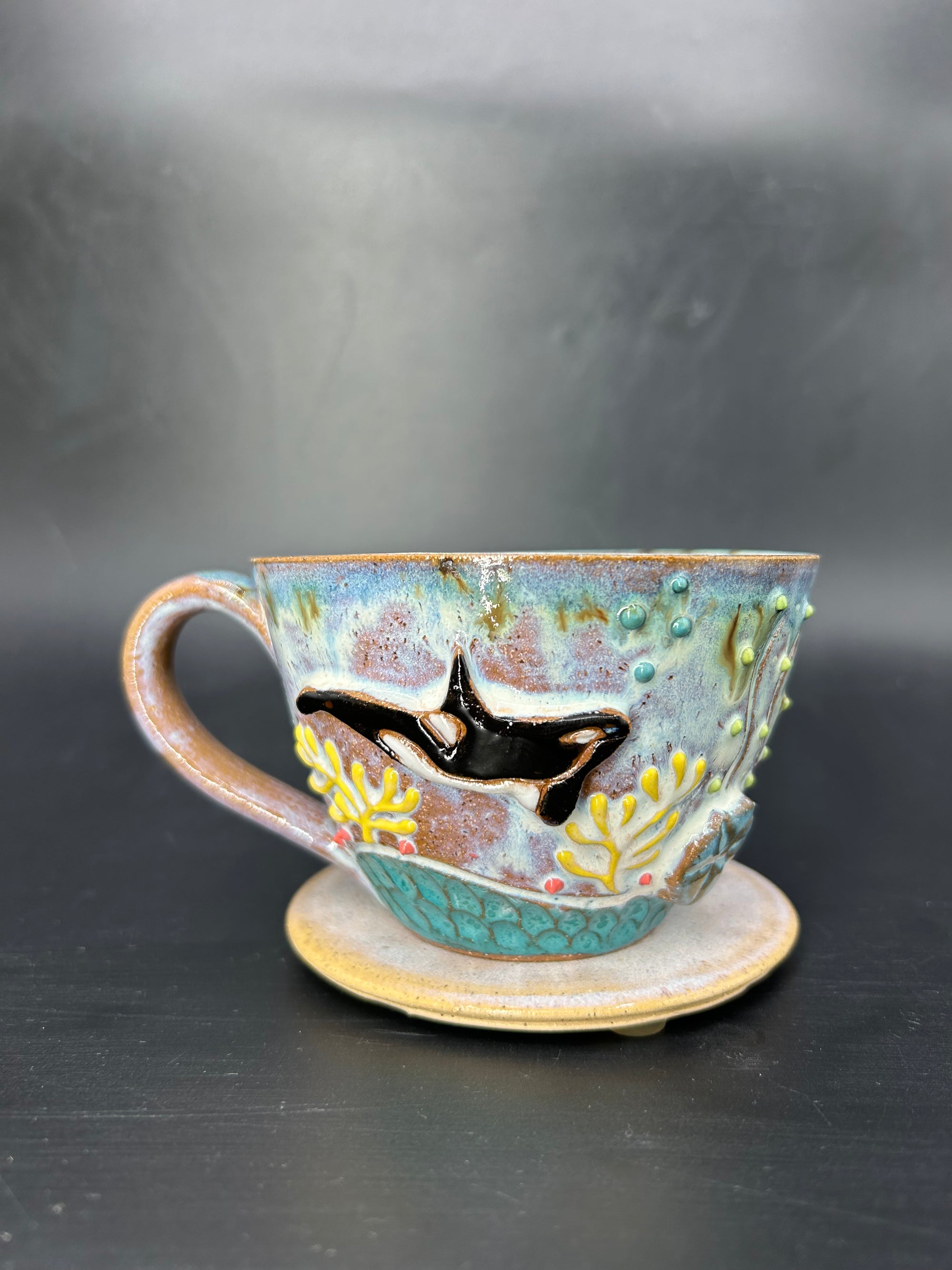 SMALL orca mug 2