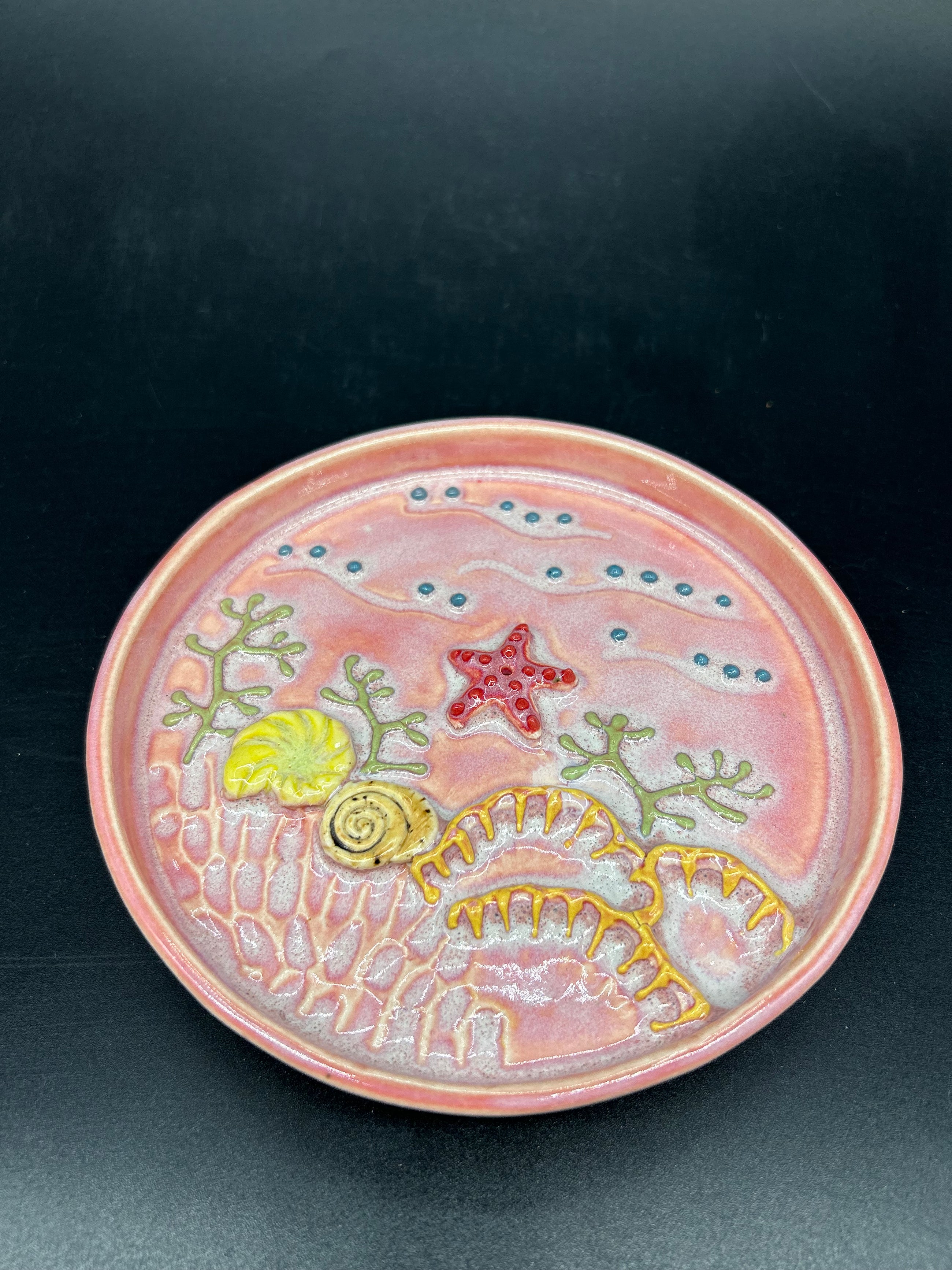 Coral Incense Tray
