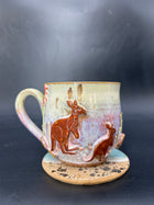 MEDIUM Australian kangaroo mug 4