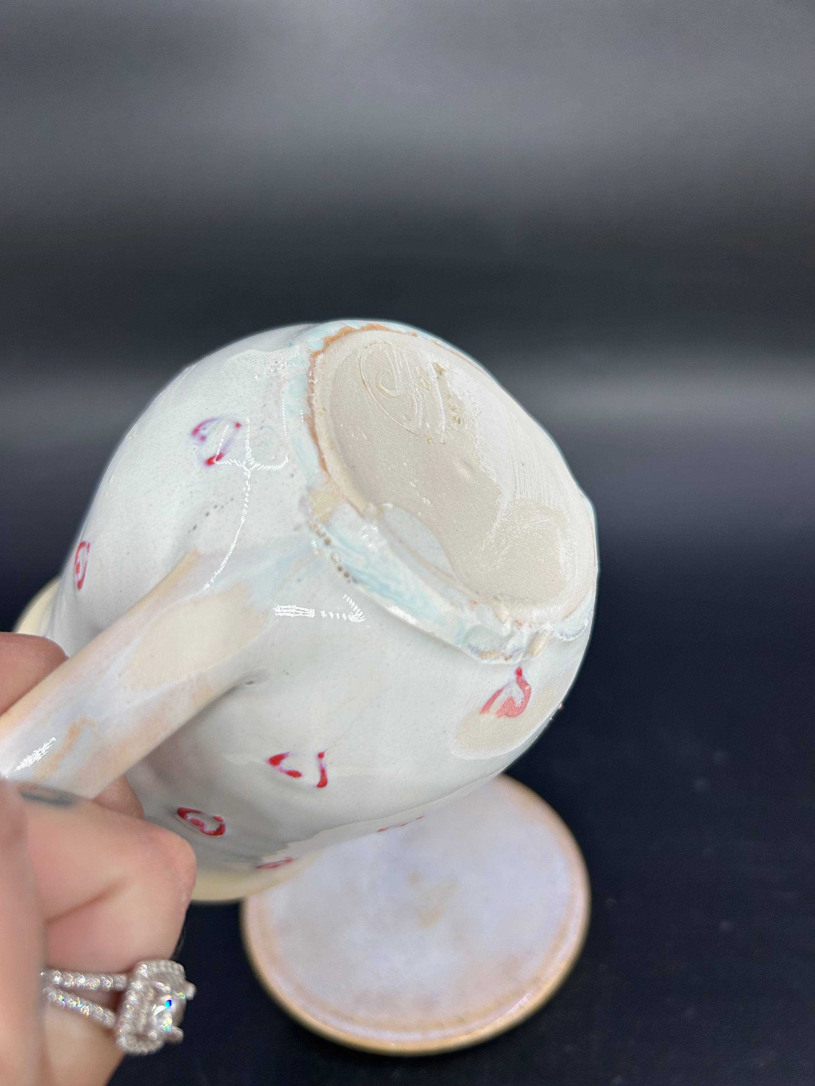 IMPERFECT- Heart mug