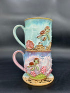 PRE ORDER - Turtle Coral Mug MADE TO ORDER